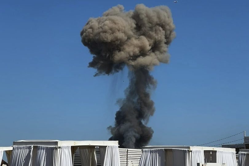 Crimea-Airport-Fire-Explosion